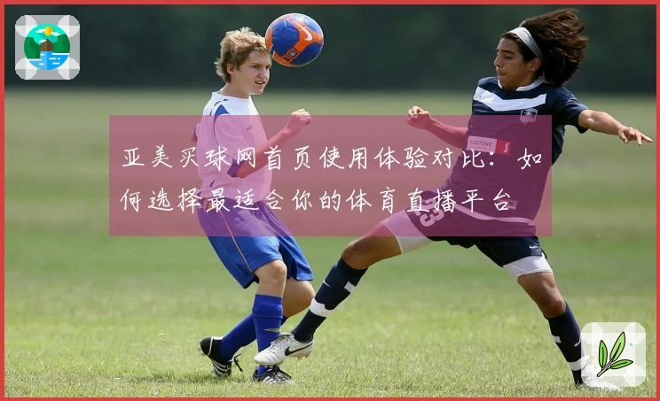 亚美买球网首页使用体验对比：如何选择最适合你的体育直播平台